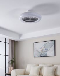 Eglo Sayulita-L Integrated LED White 3 Speed Ceiling Fan - thumbnail 4