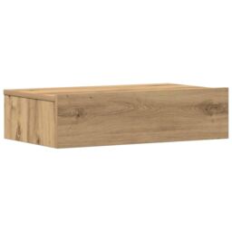 Berkfield Home Bedside Cabinet Artisan Oak 60x35 cm Engineered Wood in Brown - thumbnail 6