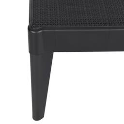 Berkfield Home Sun Lounger Anthracite 186x60x29 cm PP in Black - Size: 186 x 60 x 29 cm - thumbnail 8