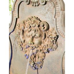 Primrose Wall Mounted Water Feature Zeus Fountain Lights Bronze Finish 83cm - thumbnail 4