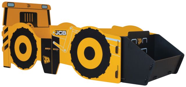 Kidsaw JCB 4 CX Single Bed in Yellow - image 1