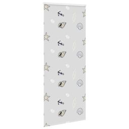 Berkfield Home Shower Roller Blind with Cassette 100x240 cm Fabric Width 96 cm in Black - thumbnail 4