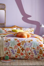 Furn Amelie Trending Floral Duvet Cover Set - Size: Super King - thumbnail 1