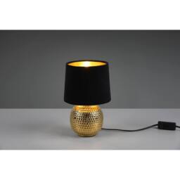 Netlighting Sophia Modern Table Lamp Round Tapered Shade Gold Gold Shade - thumbnail 2