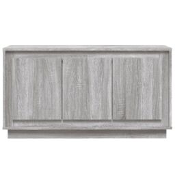 Berkfield Home Sideboard Grey Sonoma 102x35x55 cm Engineered Wood - Size: 102 x 35 x 55 cm - thumbnail 5