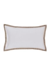 1951 'Olenna' Luxury 250 Thread Count Cotton Sateen Duvet Cover Set in Light Brown - Size: King - thumbnail 4