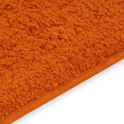 Berkfield Home Bathroom Mat Set 2 Pieces Fabric Orange - thumbnail 4