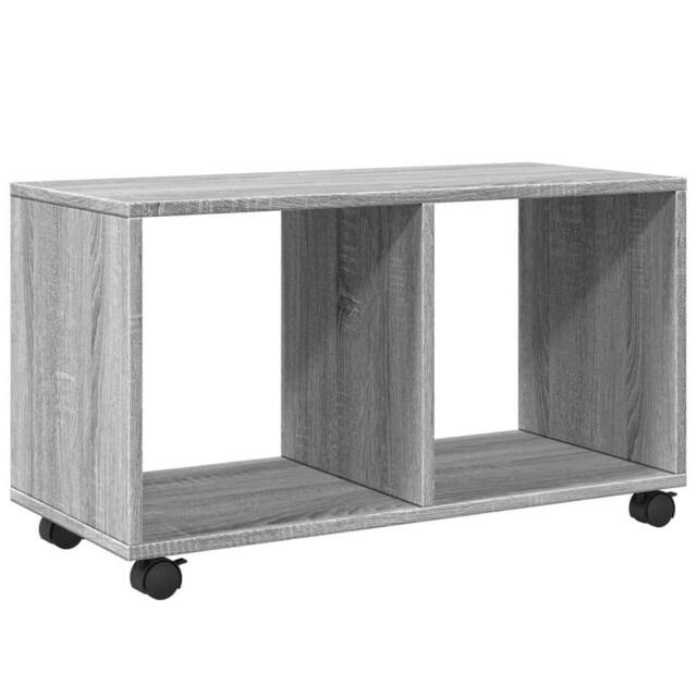 Berkfield Home vidaXL¬†Rolling¬†Cabinet¬†Grey Sonoma 72x33x42.5 cm Engineered Wood in Grey - image 1