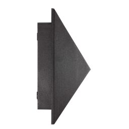 Nordlux Modern Outdoor Wall Light Black Aluminium GU10 Weatherproof - Mains Powered, IP54 - thumbnail 2