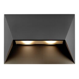 Nordlux Modern Outdoor Wall Light Black Aluminium GU10 Weatherproof - Mains Powered, IP54 - thumbnail 6