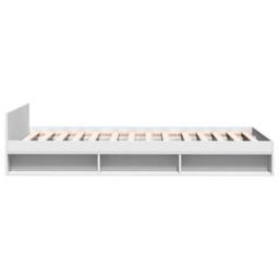 Berkfield Home Bed Frame with Drawer without Mattress White 90x200 cm - thumbnail 5