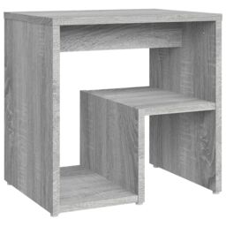 Berkfield Home Bed Cabinets 2 pcs Grey Sonoma 40x30x40 cm Engineered Wood - Size: 40 x 30 x 40 cm - thumbnail 3