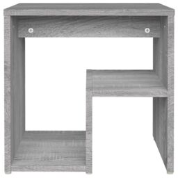 Berkfield Home Bed Cabinets 2 pcs Grey Sonoma 40x30x40 cm Engineered Wood - Size: 40 x 30 x 40 cm - thumbnail 4