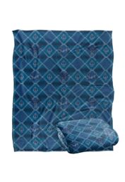 JQ Licensing Jl-Jp Deer Southwest Blue Huntingpattern Silky Touch Super Soft Throw Blanket 152 X 127 cm in White - thumbnail 2