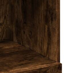 Berkfield Home Highboard Smoked Oak 80x42.5x124 cm Engineered Wood in Brown - thumbnail 8