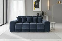 Stratus Interiors Jacob Modern Bubble Cloud Sofa for Stylish Living Rooms in Dark Grey - thumbnail 1