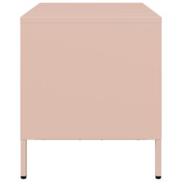 Berkfield Home TV Cabinet Pink 68x39x43.5 cm Cold-rolled Steel - thumbnail 6