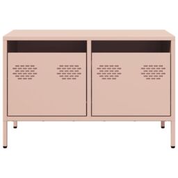 Berkfield Home TV Cabinet Pink 68x39x43.5 cm Cold-rolled Steel - thumbnail 4