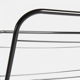OHS 3 Tier Clothes Dryer Airer Foldable Clothing Rack Drying Horse 15m in Black - thumbnail 7