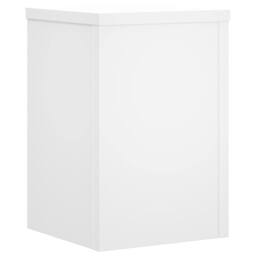 Berkfield Home Plant Stands 2 pcs White 25x25x35 cm Engineered Wood - Size: 25 x 25 x 35 cm - thumbnail 7