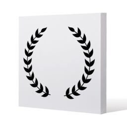 Benjamin Tate Design Olive Branches (Canvas Print) / 114 x 114 x 4cm in Natural - Size: 114 x 114 x 4 cm - thumbnail 1