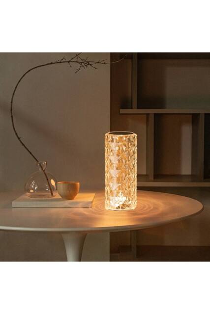 Living and Home 16-Colour RGB Touch Sensor Night Light in Clear - image 1
