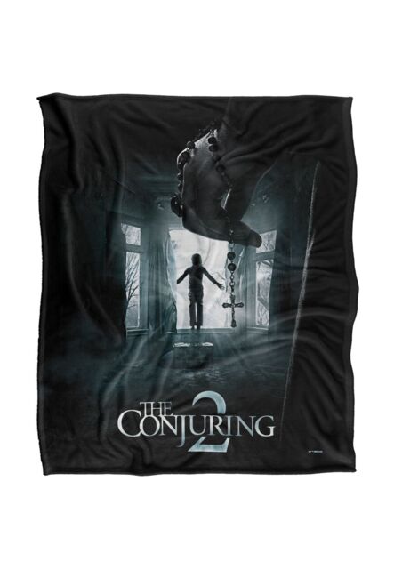 The Conjuring 2 Blanket, 152x127 cm Poster Silky Touch Super Soft Throw Blanket in White - image 1