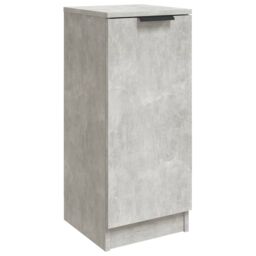Berkfield Home Sideboard Concrete Grey 30x30x70 cm Engineered Wood - Size: 30 x 30 x 70 cm - thumbnail 2