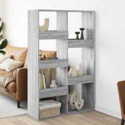 Berkfield Home Room Divider Grey Sonoma 100x33x155.5 cm Engineered Wood - thumbnail 2