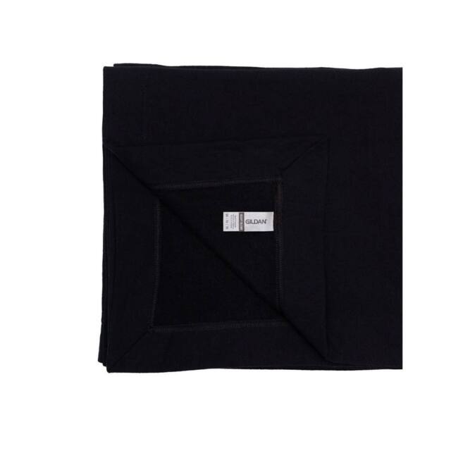 Gildan Heavy Blend Stadium Blanket in Black - image 1