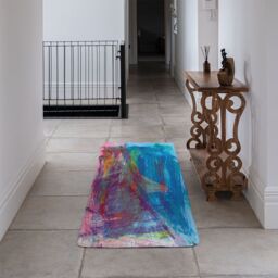 Benjamin Tate Design Below The Tower Runner Rug in Natural - Size: 67 cm x 230 cm - thumbnail 3
