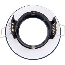 Loops Recessed Compact Bathroom Downlight - 50W GU10 LED - IP65 Rated - Matt Black - thumbnail 4
