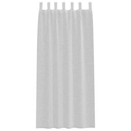 Berkfield Home Full Curtains with Curtains 2 pcs Light gray 140 x 260 cm Polyester in Light Grey - thumbnail 4