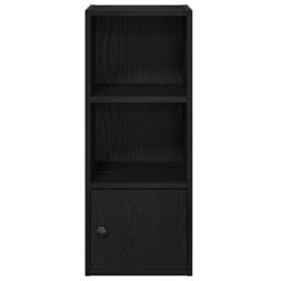 Berkfield Home Durable Bookcase Black Oak 31x24x77 cm Engineered Wood - Size: 31 x 24 x 77 cm - thumbnail 5