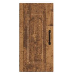 Berkfield Home Kitchen Wall Cabinet Kalmar Old Wood Engineered Wood in Brown - thumbnail 4