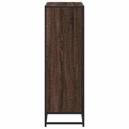 Berkfield Home Book Cabinet Brown Oak 80.5x35x107.5 cm Engineered Wood - thumbnail 5