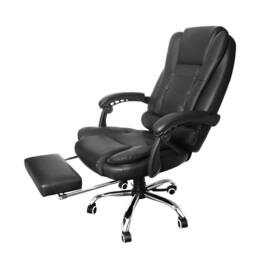Alivio Office Massage Chair 360 Degree Swivel Recliner Chair w/ Footrest  Adjustable Lumbar Support Heavy Duty, 8-Point Vibrating Massage Office Chair  by Debenhams | uFurnish.com