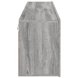 Berkfield Home TV Cabinets Wall-mounted 2 pcs Grey Sonoma 80x30x41 cm - Size: 80 x 30 x 41 cm - thumbnail 8