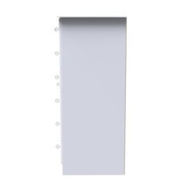 Ready Assembled 2 U Stratford 1 Door 5 Drawer Childrens Wardrobe (Ready Assembled) in White - thumbnail 2