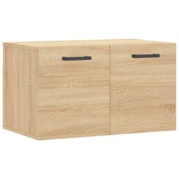 Berkfield Home Wall Cabinet Sonoma Oak 60x36.5x35 cm Engineered Wood in Brown - thumbnail 2