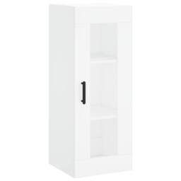 Berkfield Home Highboard White 34.5x34x180 cm Engineered Wood - thumbnail 7
