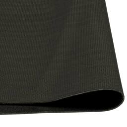 Berkfield Home Kitchen Rug Washable Coffee Text 45x150 cm Velvet in Black - thumbnail 4