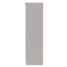 Ready Assembled 2 U Windsor 2 Door 2 Drawer Mirrored Wardrobe (Ready Assembled) in Taupe - thumbnail 2