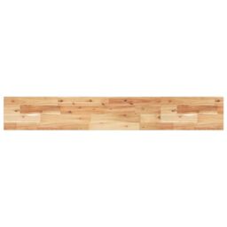 Berkfield Home Table Top Rectangular 140x20x2 cm Solid Wood Acacia in Brown - Size: 140 x 20 x 2 cm - thumbnail 2