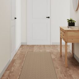 Berkfield Home Carpet Runner Sisal Look Sand 50x150 cm in Brown - Size: 100 cm diameter - thumbnail 1