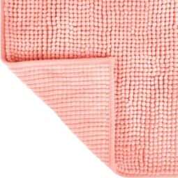 Allure Bath Fashions Supersoft Chenille Bobble Two Piece Bath & Pedestal Mat Set in Pale Pink - thumbnail 3