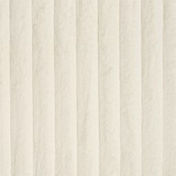 OHS Faux Fur Rug Ribbed Mat Luxury Carpet Anti Slip Runner in Cream - Size: 120 cm x 170 cm - thumbnail 6