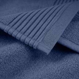 Bedable Plush Zero-Twist Cotton Towel - Face Towel - Hand Towel - Bath Towel -Bath Sheet in Navy - thumbnail 4
