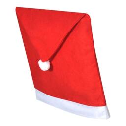 Berkfield Home Comfortable 6 Santa Claus Hat Chair Back Covers in Red