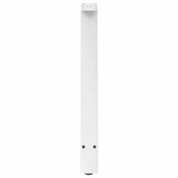 Berkfield Home Modern Coffee Table Legs A-Shaped 2 pcs White¬†60x(72-73) cm Steel in White - thumbnail 6